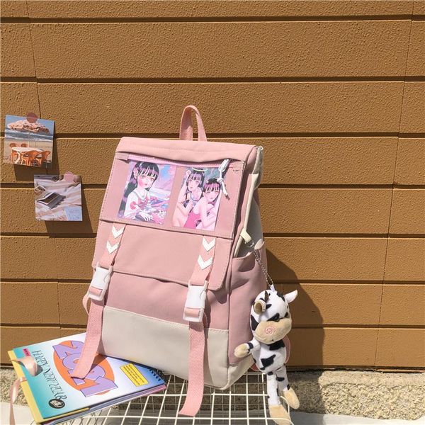 kawaii luxury school bag travel for teenage girls backpack 2021 female trendy fashion women cute book bags nylon buckle
kawaii luxury school bag travel for teenage girls backpack 2021 female trendy fashion women cute book bags nylon buckle