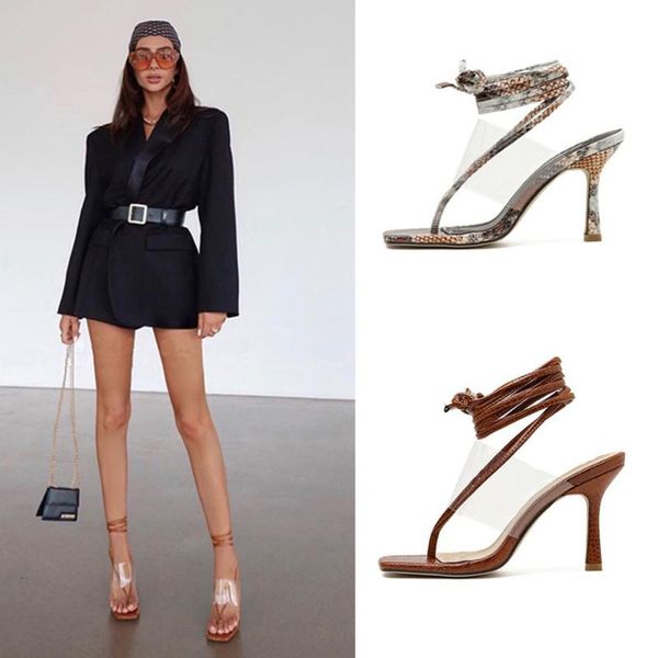 dress shoes fashion snake style women sandals ankle strap high heel summer transparent woman, Black
dress shoes fashion snake style women sandals ankle strap high heel summer transparent woman, Black