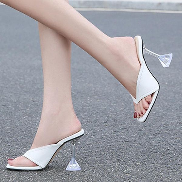 women plus size sandals square toe high heel fashion open flip flops design catwalk quality slipper for model lady slippers, Black
women plus size sandals square toe high heel fashion open flip flops design catwalk quality slipper for model lady slippers, Black