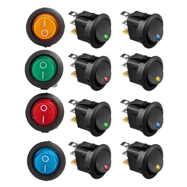 smart home control 12 pcs led dot light 12v car auto boat round rocker on/off toggle spst switch, 8 20a & 4 16a
smart home control 12 pcs led dot light 12v car auto boat round rocker on/off toggle spst switch, 8 20a & 4 16a