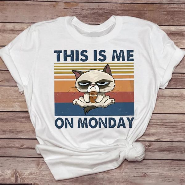 men striped cartoon kawaii t shirts cat cool fashion clothing casual female 90s lady print graphic tee shirt, White;black
men striped cartoon kawaii t shirts cat cool fashion clothing casual female 90s lady print graphic tee shirt, White;black