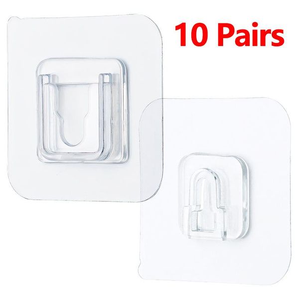 Double-Sided Adhesive Wall Hooks Hanger Strong Transparent Hook Suction Cups Storage Holder For Home And Kitchen & Rails
Double-Sided Adhesive Wall Hooks Hanger Strong Transparent Hook Suction Cups Storage Holder For Home And Kitchen & Rails