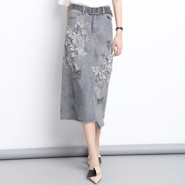 skirts summer fall women high waisted beading appliques tassel denim skirt , female woman irregular embroidery ripped hole jeans, Black
skirts summer fall women high waisted beading appliques tassel denim skirt , female woman irregular embroidery ripped hole jeans, Black
