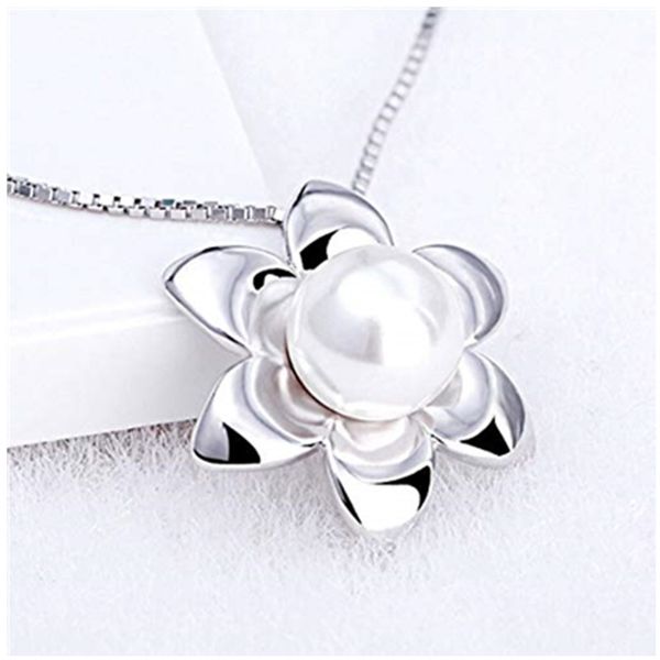 8mm sterling silver clavicle necklace sunflower pearl pendant female natural freshwater pearls wedding jewelry s925 18k white gold plated an
8mm sterling silver clavicle necklace sunflower pearl pendant female natural freshwater pearls wedding jewelry s925 18k white gold plated an