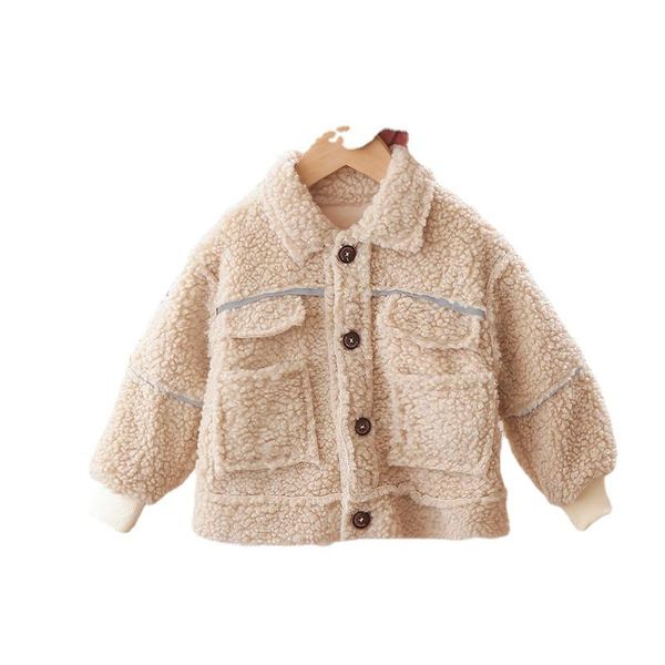 jackets fashion baby girl boy winter jacket thick lamb wool infant toddler child warm sheep like coat outwear cotton 1-5y, Blue;gray
jackets fashion baby girl boy winter jacket thick lamb wool infant toddler child warm sheep like coat outwear cotton 1-5y, Blue;gray