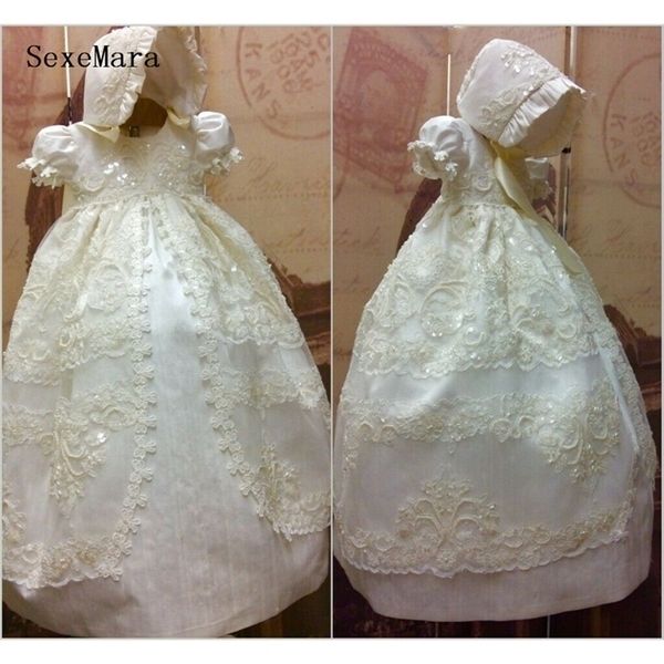 girl's dresses ivory white baby girls christening gown lace pearls long baptism dress with bonnet ribbon newborn 6m 12m 18m 24m 1027, Red;yellow
girl's dresses ivory white baby girls christening gown lace pearls long baptism dress with bonnet ribbon newborn 6m 12m 18m 24m 1027, Red;yellow