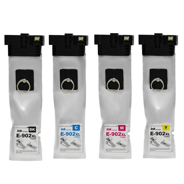 color compatible ink cartridge t902 t902xl for workforce pro wf-c5290 5790 5210 5710 pigment bag cartridges
color compatible ink cartridge t902 t902xl for workforce pro wf-c5290 5790 5210 5710 pigment bag cartridges