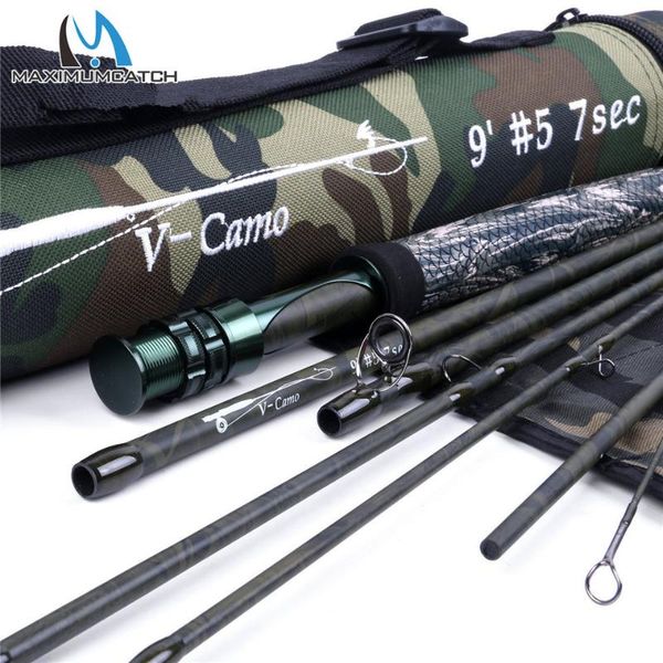 maximumcatch v-camo 9ft 5wt fast action rod 10/36t carbon fiber 4/7pieces fishing & cordura tube boat rods
maximumcatch v-camo 9ft 5wt fast action rod 10/36t carbon fiber 4/7pieces fishing & cordura tube boat rods