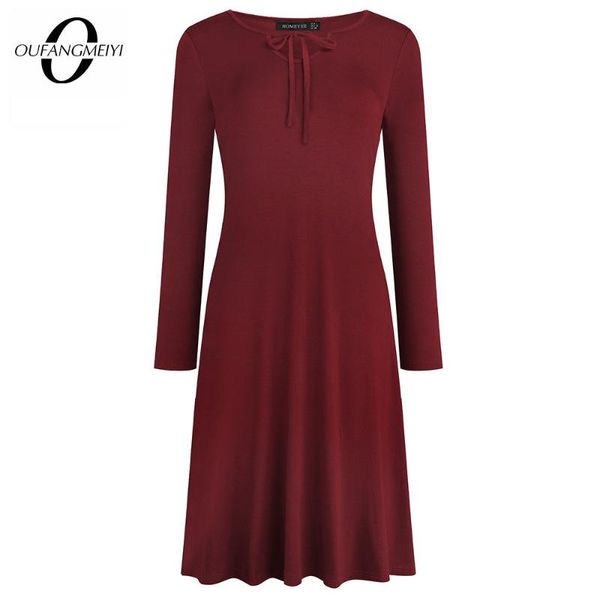 casual dresses women brief bow long sleeve bandage daily straight loose elegant dress et021, Black;gray
casual dresses women brief bow long sleeve bandage daily straight loose elegant dress et021, Black;gray