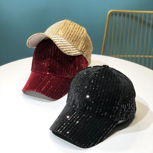 caps fashion cap sequin hat women's korean net red anchor baseball spring and summer youth sunscreen, Blue;gray
caps fashion cap sequin hat women's korean net red anchor baseball spring and summer youth sunscreen, Blue;gray