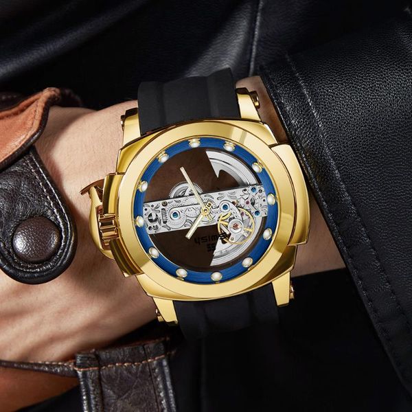 wristwatches swish men watch business big dial mens mechanical watches automatic tourbillon skeleton luminous sapphire crystal wristwatch, Slivery;brown
wristwatches swish men watch business big dial mens mechanical watches automatic tourbillon skeleton luminous sapphire crystal wristwatch, Slivery;brown