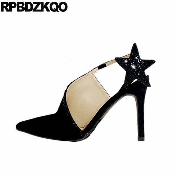 pumps rhinestone black suede high heels pointed stiletto slip on crystal diamond nice shoes closed toe women sandals 2021 summer
pumps rhinestone black suede high heels pointed stiletto slip on crystal diamond nice shoes closed toe women sandals 2021 summer