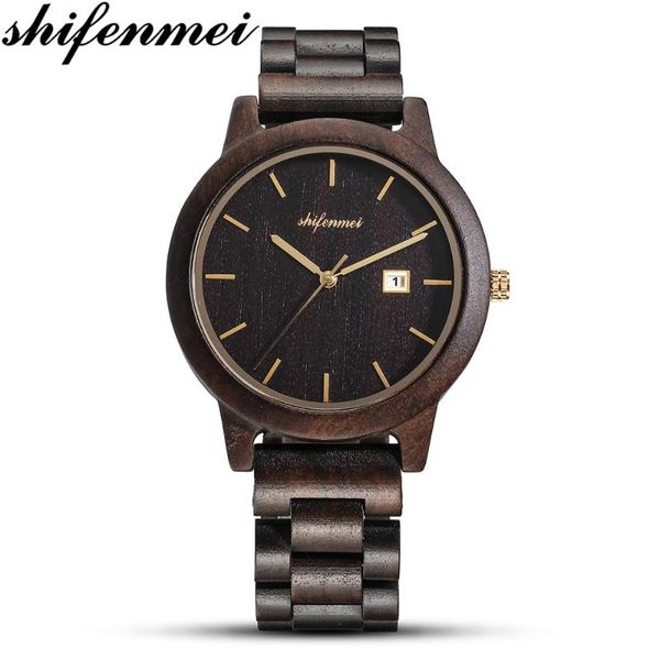 wristwatches shifenmei wooden watch men date display casual watches mens wood sports outdoor military quartz relogio masculino 5566, Slivery;brown
wristwatches shifenmei wooden watch men date display casual watches mens wood sports outdoor military quartz relogio masculino 5566, Slivery;brown