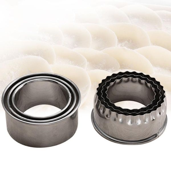 baking & pastry tools 3pcs stainless steel kitchen gadgets dumplings cutter wrappers molds cookie maker dough cutting
baking & pastry tools 3pcs stainless steel kitchen gadgets dumplings cutter wrappers molds cookie maker dough cutting