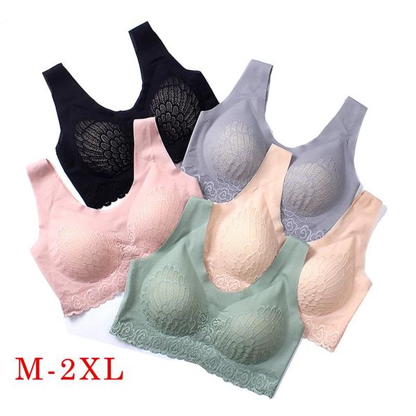 bras women latex bra seamless lingerie shockproof wirebralette soft vest underwear push up bh comfort 4xl, Red;black
bras women latex bra seamless lingerie shockproof wirebralette soft vest underwear push up bh comfort 4xl, Red;black