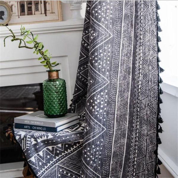 curtain & drapes bohemian style tassel blackout black geometry cotton linen curtains for bedroom living room window home decortaion
curtain & drapes bohemian style tassel blackout black geometry cotton linen curtains for bedroom living room window home decortaion