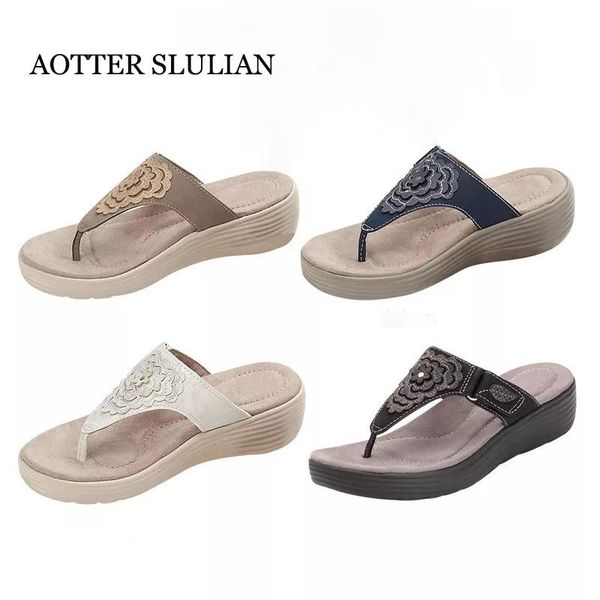 slippers fashion woman wedge open toe 2021 summer sandals flower embroidered shoe zapatos ladies beach flip flops, Black
slippers fashion woman wedge open toe 2021 summer sandals flower embroidered shoe zapatos ladies beach flip flops, Black