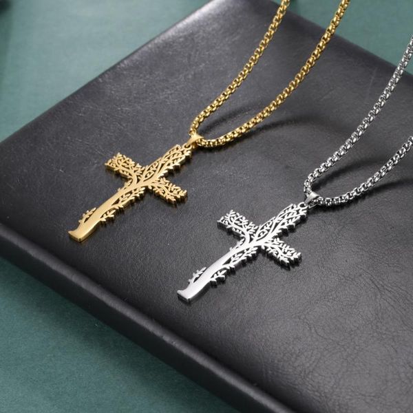 pendant necklaces taranis cross tree of life men's necklace amulet viking jewelry stainless steel never fading, Silver
pendant necklaces taranis cross tree of life men's necklace amulet viking jewelry stainless steel never fading, Silver