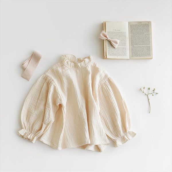spring fashion japanese style baby girls shirt solid long sleeve gaze cotton breathebale tees, White;black
spring fashion japanese style baby girls shirt solid long sleeve gaze cotton breathebale tees, White;black
