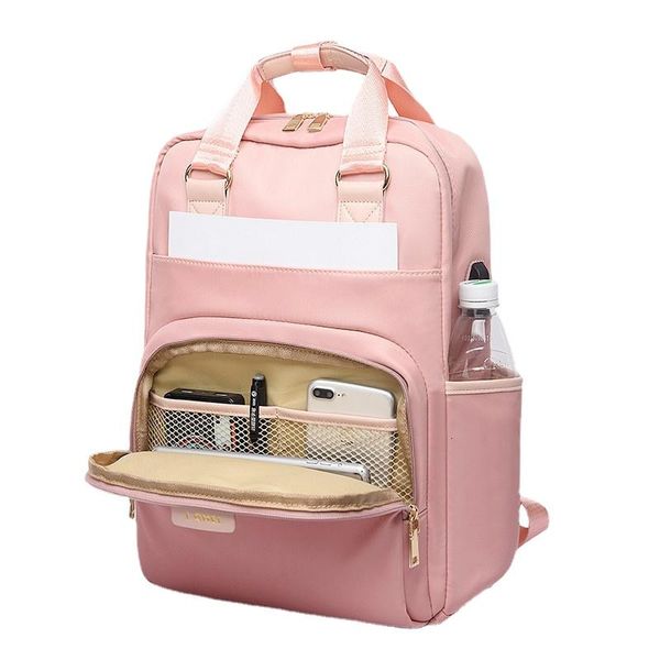 backpack female pink women's lapwaterproof bagpack school bags for teenager girls women rucksack
backpack female pink women's lapwaterproof bagpack school bags for teenager girls women rucksack