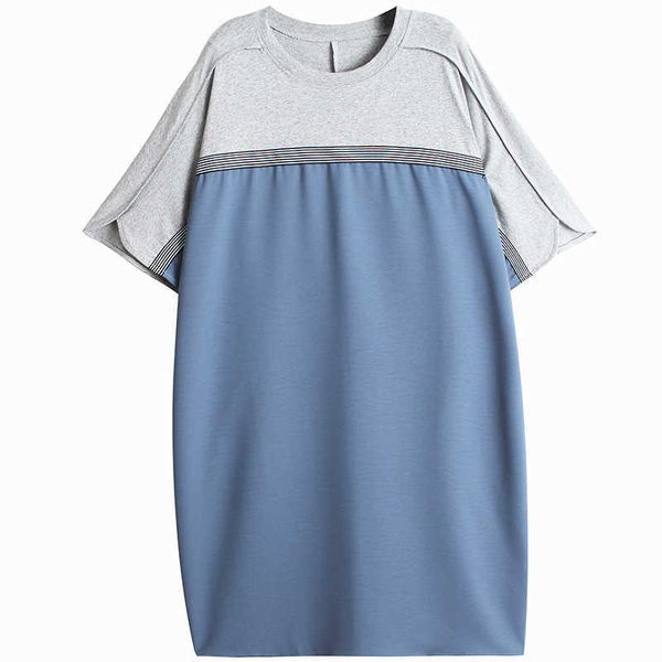 vanovich striped ribbon summer cotton fashion women dress round neck short sleeve clothing casual 210615, Black;gray
vanovich striped ribbon summer cotton fashion women dress round neck short sleeve clothing casual 210615, Black;gray