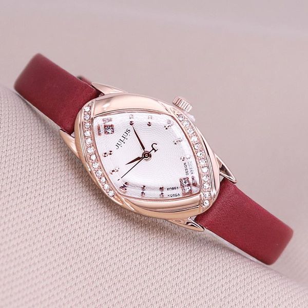wristwatches lady women's watch japan quartz elegant rhinestone fashion hours dress bracelet leather girl birthday gift julius no box, Slivery;brown
wristwatches lady women's watch japan quartz elegant rhinestone fashion hours dress bracelet leather girl birthday gift julius no box, Slivery;brown