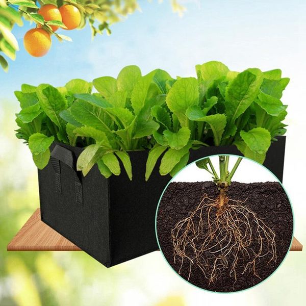 planters & pots 3 sizes fabric raised garden bed square flower grow bag vegetable planting planter pot with handles for plants
planters & pots 3 sizes fabric raised garden bed square flower grow bag vegetable planting planter pot with handles for plants