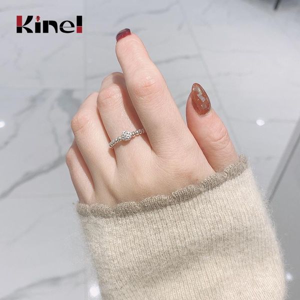 cluster rings kinel genuine 925 sterling silver elastic rope round beads finger for women statement wedding jewelry, Golden;silver
cluster rings kinel genuine 925 sterling silver elastic rope round beads finger for women statement wedding jewelry, Golden;silver