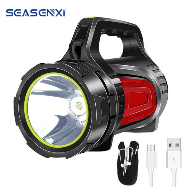 powerful rechargeable searchlight camping spotlight multi-modes xpg led+cob torch lamp with built-in battery portable lanterns
powerful rechargeable searchlight camping spotlight multi-modes xpg led+cob torch lamp with built-in battery portable lanterns