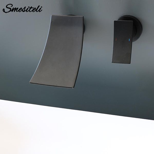 bathroom sink faucets waterfall brass and cold mixed type single handle double hole black wall mounted mixer washbasin faucet
bathroom sink faucets waterfall brass and cold mixed type single handle double hole black wall mounted mixer washbasin faucet