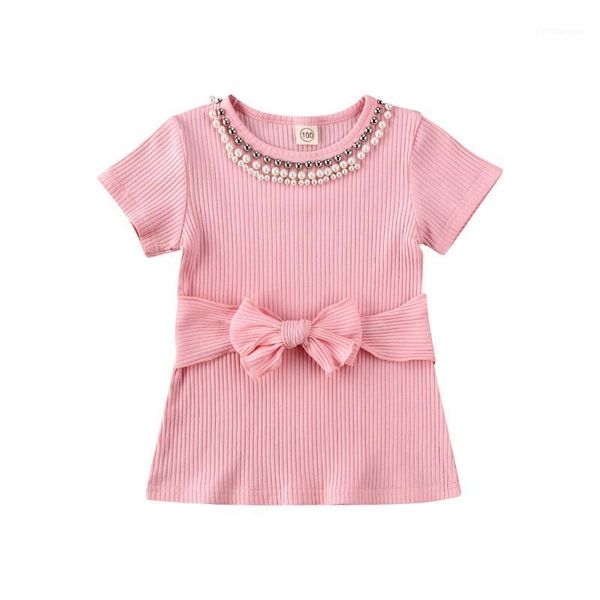 baby & children's 6m-4t infant kids girl pearl dress solid short sleeve ribbed mini dresses shift gown with sash girl's1, Red;yellow
baby & children's 6m-4t infant kids girl pearl dress solid short sleeve ribbed mini dresses shift gown with sash girl's1, Red;yellow