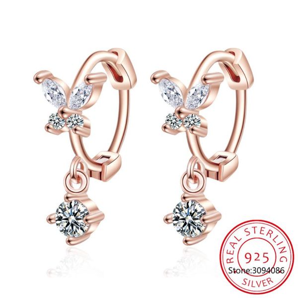 hoop & huggie lekani lovely crystals butterfly earrings for women girls 925 sterling silver jewelry unusual cartilage pendientes, Golden;silver
hoop & huggie lekani lovely crystals butterfly earrings for women girls 925 sterling silver jewelry unusual cartilage pendientes, Golden;silver