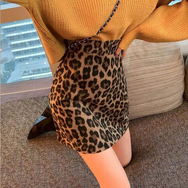 temperament leopard skirt female 2021 spring autumn high waist slim wild retro fashion trend tight nightclub style skirts, Black
temperament leopard skirt female 2021 spring autumn high waist slim wild retro fashion trend tight nightclub style skirts, Black