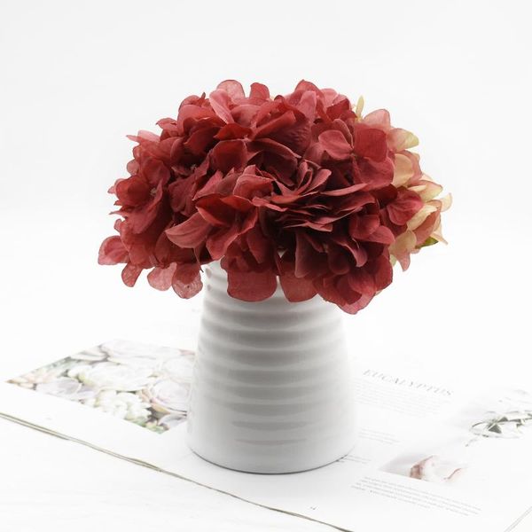 decorative flowers & wreaths 1 piece artificial hydrangea bouquet wedding christmas decorations for home year candy box flower arrangement p
decorative flowers & wreaths 1 piece artificial hydrangea bouquet wedding christmas decorations for home year candy box flower arrangement p