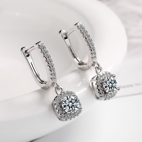 real 925 sterling-silver-jewelry crystal cz zircon charm stud earrings for women earing jewelry xeh626, Golden
real 925 sterling-silver-jewelry crystal cz zircon charm stud earrings for women earing jewelry xeh626, Golden