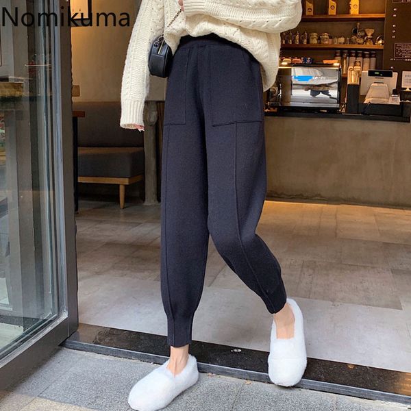 nomikuma harem pants women casual loose high waist trousers female solid color autumn warm all-match pantalones femme 3d419 210514, Black;white
nomikuma harem pants women casual loose high waist trousers female solid color autumn warm all-match pantalones femme 3d419 210514, Black;white