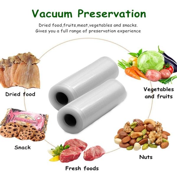 storage bags kitchen food vacuum bag for packaging rolls thickened transparent sealed grain deli
storage bags kitchen food vacuum bag for packaging rolls thickened transparent sealed grain deli