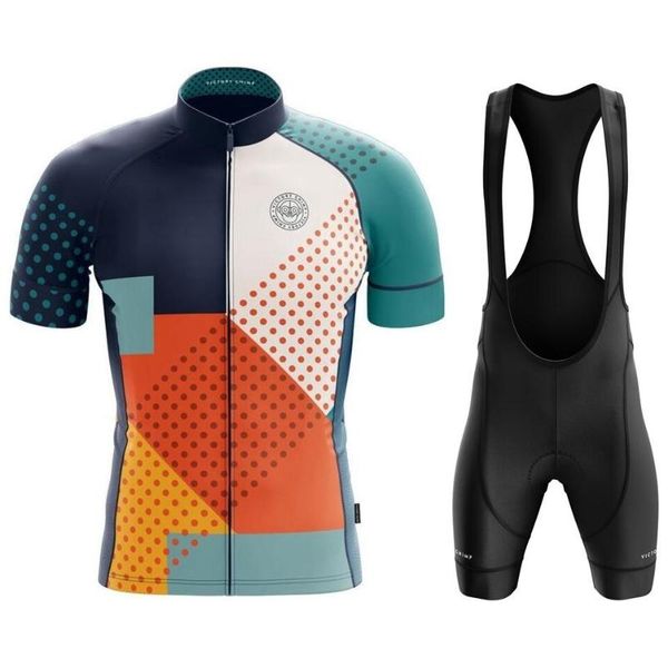 racing sets victory men's team cycling set 2021 summer quick-drying short sleeve jersey and bib shorts 19d gel pad prendas ciclismo hom, Black;blue
racing sets victory men's team cycling set 2021 summer quick-drying short sleeve jersey and bib shorts 19d gel pad prendas ciclismo hom, Black;blue