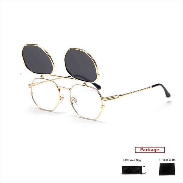 polarized polygon flips up sunglasses women vintage punk sunglasses men sun glasses women brand uv400 eyeglasses shades, White;black
polarized polygon flips up sunglasses women vintage punk sunglasses men sun glasses women brand uv400 eyeglasses shades, White;black