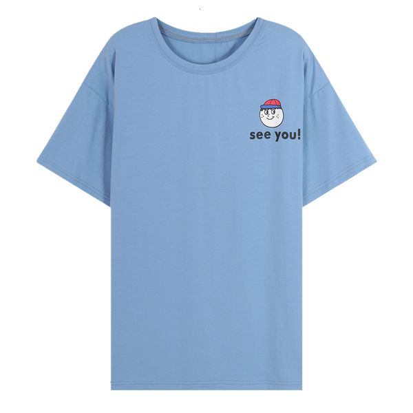 women's t-shirt blue cotton oversized t shirt women casual funny cartoon print o-neck short sleeve streetwear simple basic sof, White
women's t-shirt blue cotton oversized t shirt women casual funny cartoon print o-neck short sleeve streetwear simple basic sof, White