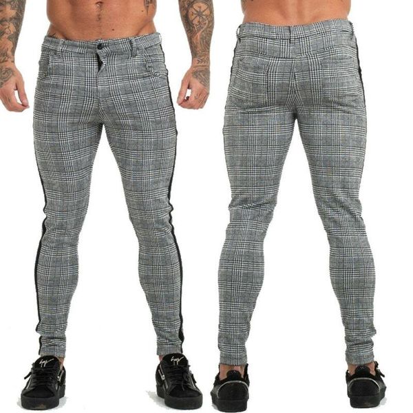 men's pants slim fit tracksuit bottoms plaid skinny gym sports casual jogging jogger running trousers size athletics, Black
men's pants slim fit tracksuit bottoms plaid skinny gym sports casual jogging jogger running trousers size athletics, Black