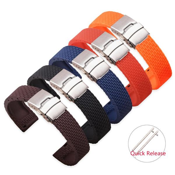 watch bands 18mm 20mm 22mm 24mm silicone band for huawei gt/2/2e/pro samsung galaxy active 2 s3 folding buckle wrist strap bracelet, Black;brown
watch bands 18mm 20mm 22mm 24mm silicone band for huawei gt/2/2e/pro samsung galaxy active 2 s3 folding buckle wrist strap bracelet, Black;brown