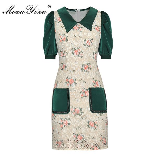 fashion designer dress autumn women's dress short sleeve floral print hollow out embroidery package buttocks dresses 210524, Black;gray
fashion designer dress autumn women's dress short sleeve floral print hollow out embroidery package buttocks dresses 210524, Black;gray
