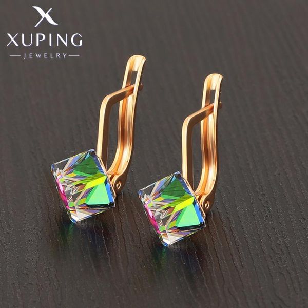 dangle & chandelier xuping jewelry luxury arrivals square shaped charm style colorful crystal earring for women girls 810576594, Silver
dangle & chandelier xuping jewelry luxury arrivals square shaped charm style colorful crystal earring for women girls 810576594, Silver