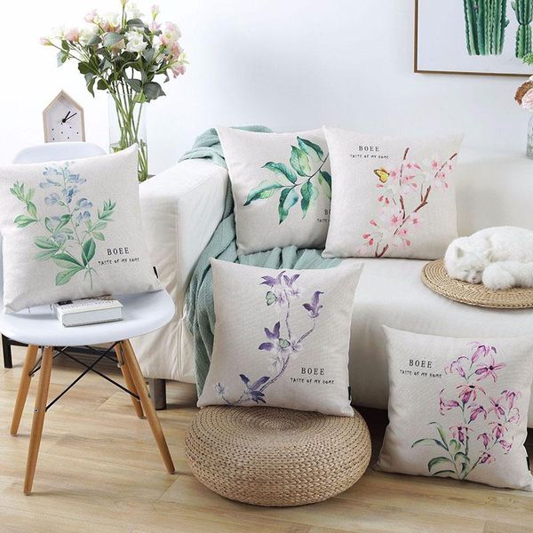 pillow elegant plants flower throw cover with inner modern decorative square pillowcases 45x45cm for sofa living room
pillow elegant plants flower throw cover with inner modern decorative square pillowcases 45x45cm for sofa living room