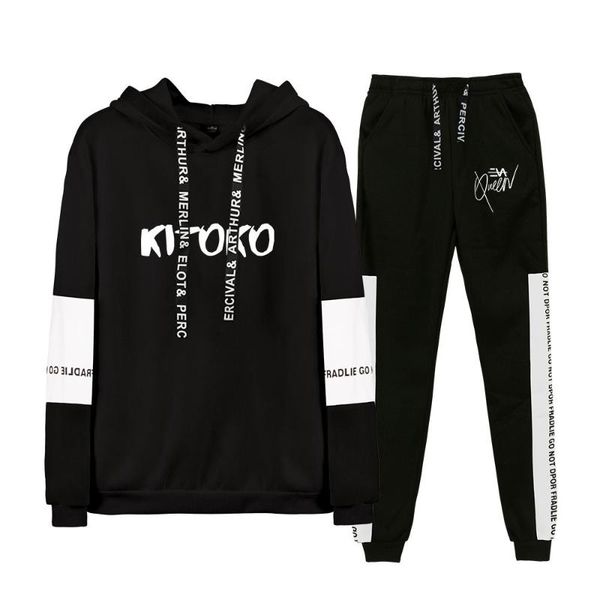 eva queen hoodies sweatshirts and sweatpants two piece set hooded suit velvet plus size for men/women's men's &, Black
eva queen hoodies sweatshirts and sweatpants two piece set hooded suit velvet plus size for men/women's men's &, Black