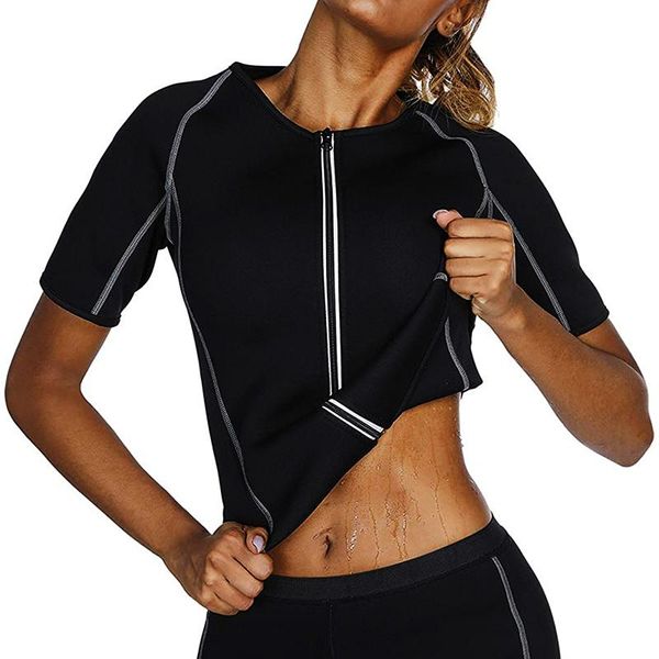 twinso thermal shirts women neoprene sauna sweater waist trainer slimming body shaper sports zipper blouse jacket shapewear women's sha, Black;white
twinso thermal shirts women neoprene sauna sweater waist trainer slimming body shaper sports zipper blouse jacket shapewear women's sha, Black;white