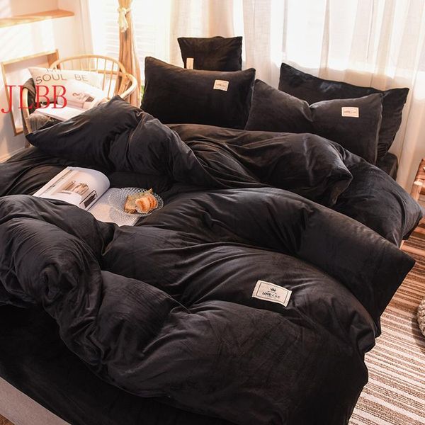 bedding sets velvet fleece set winter warm duvet cover flat sheet pillowcase 3/4pc home linens white black ab side bedclothes flannel
bedding sets velvet fleece set winter warm duvet cover flat sheet pillowcase 3/4pc home linens white black ab side bedclothes flannel
