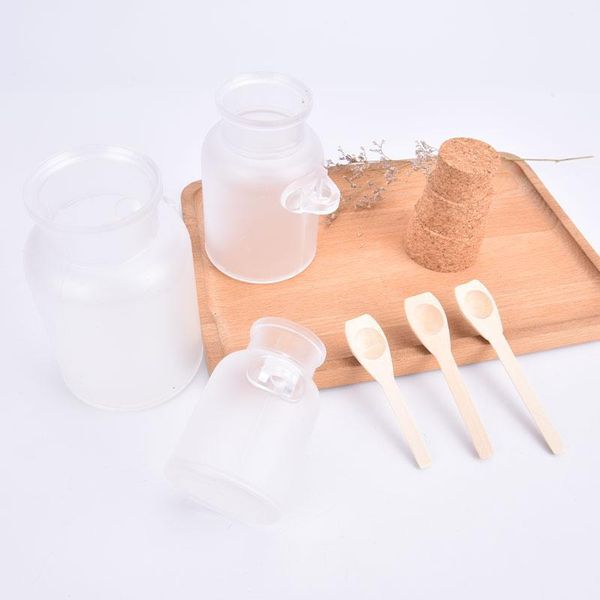 storage bottles & jars empty 100ml/200ml/300ml facial container refillable bottle plastic matte cork jar women mask bath salt with wood spoo
storage bottles & jars empty 100ml/200ml/300ml facial container refillable bottle plastic matte cork jar women mask bath salt with wood spoo