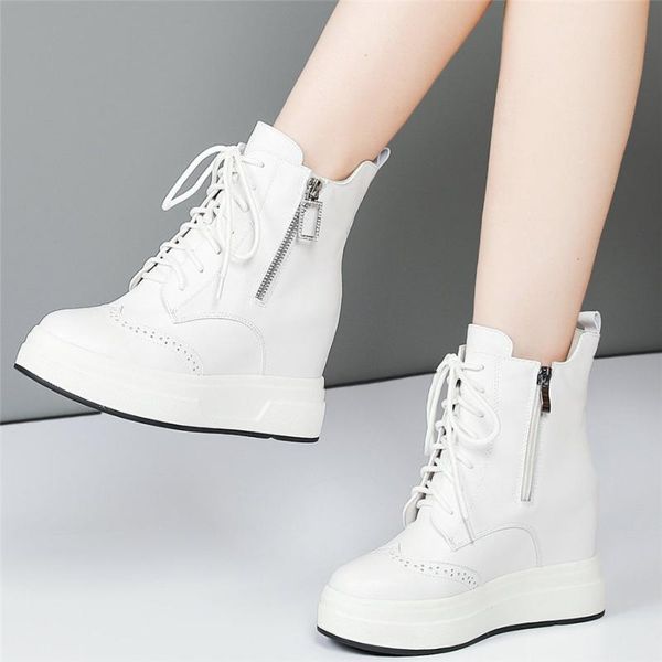 boots platform oxfords shoes women genuine leather wedges high heel ankle female lace up fashion sneakers casual, Black
boots platform oxfords shoes women genuine leather wedges high heel ankle female lace up fashion sneakers casual, Black